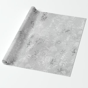 Soft Luxury Foil Damask-01 Cadeaupapier