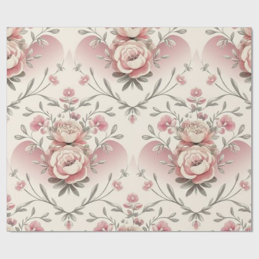 Soft Luxury Waterverf Gift Wrap Cadeaupapier (Vlak)