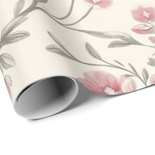 Soft Luxury Waterverf Gift Wrap Cadeaupapier (Rol Hoek)