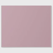 Soft Mauve Rose Solid Cadeaupapier (Vlak)