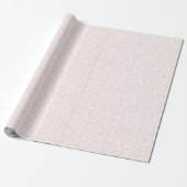 Soft Meadow Blush Roze - Neutraal Cadeaupapier (Uitgerold)