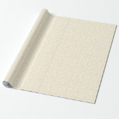 Soft Meadow Buttercream - Neutraal Cadeaupapier (Uitgerold)