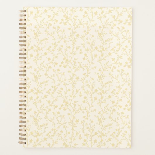 Soft Meadow Buttercream - Neutraal Planner (Voorkant)