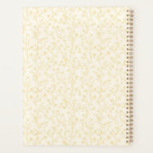 Soft Meadow Buttercream - Neutraal Planner (Achterkant)