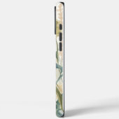 Soft Meadow Impression – Waterverf botanische wand Case-Mate iPhone Case (Achterkant / Links)