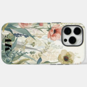 Soft Meadow Impression – Waterverf botanische wand Case-Mate iPhone Case (Achterkant (horizontaal))
