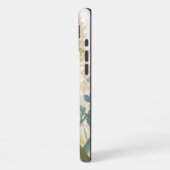 Soft Meadow Impression – Waterverf botanische wand iPhone Hoesje (Linkerkant)