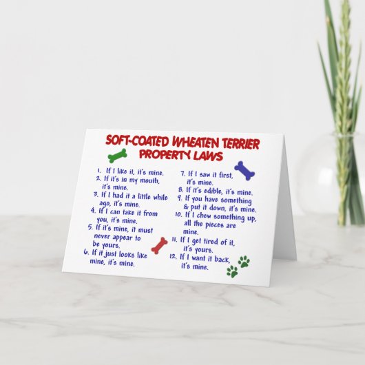 SOFT-MET EEN LAAG BEDEKT WHEATEN Wetten 2 van het Kaart (Voorkant)