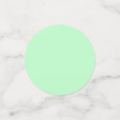Soft Mint naar Donkergroene Gradient Table Confett Confetti (Kleine voorkant)