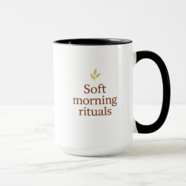 Soft Morning Mug – Minimalist Cozy Cup  Mok