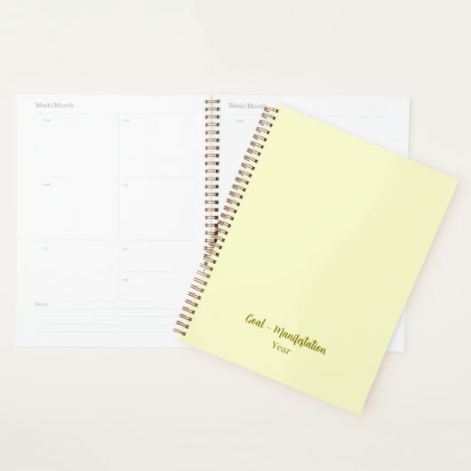 Soft Morning Ray Planner (Display)