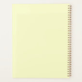 Soft Morning Ray Planner (Achterkant)