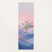 Soft Mountain Lotus Yogamat (Voorkant)