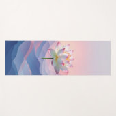 Soft Mountain Lotus Yogamat (Voorkant (horizontaal))