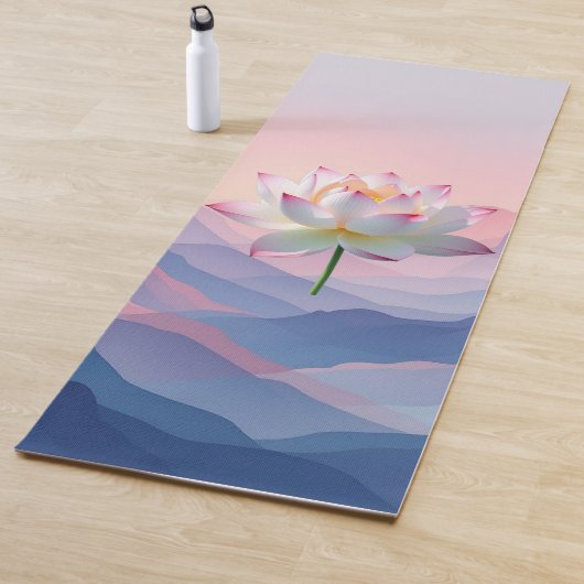 Soft Mountain Lotus Yogamat (In situ)