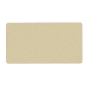 Soft Natural Sand Background Etiket (Voorkant)