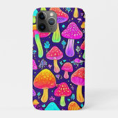 Soft Neon: Cartoon Paddenstoelenpleister Case-Mate iPhone Case (Achterkant)