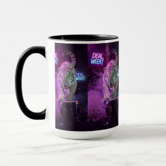 Soft Neon Strength – Tiger Mug Mok