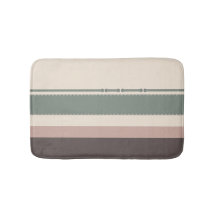 Soft Neutral Pastel Bath Mat – Minimalist Bathroom