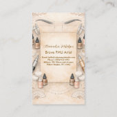 Soft Neutral PMU Studio Branding Visitekaartje (Achterkant)