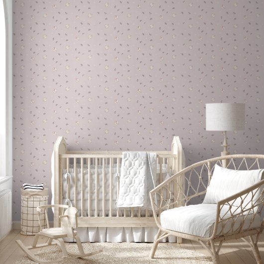 Soft Neutral Sheep Kids Room/ Nursery Wallpaper Behang (Kinderen)