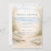 Soft Ocean Blue Bridal Shower Kaart (Voorkant)