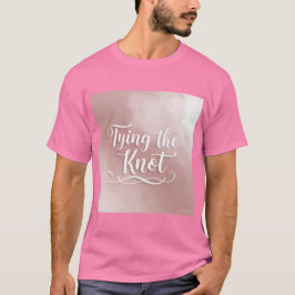 Soft Ombré Tying The Knot Mannen Tshirt
