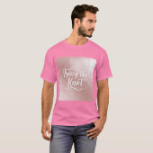 Soft Ombré Tying The Knot Mannen Tshirt (Voorkant volledig)