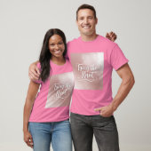 Soft Ombré Tying The Knot Mannen Tshirt (Unisex)