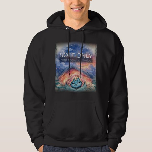 Soft Only Hoodie — Sensory First (Voorkant)