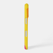 Soft Orange & Pink Abstract Phone Case iPhone 16 Hoesje (Rechterkant)