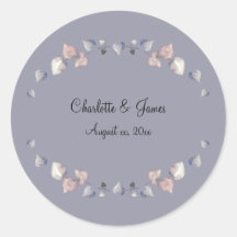 Soft Paarse Schotse Heather Wedding Hearts