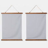 Soft Pale Gray Geometric Hangend Wandkleed (Dubbel)