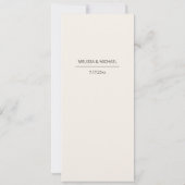 Soft Pampas Grass Photo Kaart (Achterkant)