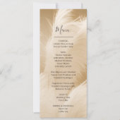 Soft Pampas Grass Photo Kaart (Voorkant)