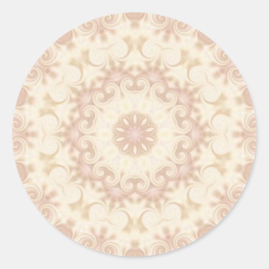 soft pastel abstract design sticker (Voorkant)