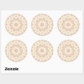 soft pastel abstract design sticker (Vel)