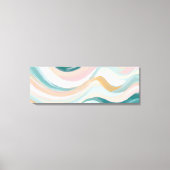 Soft Pastel Abstracte muurkunst Canvas Afdruk (Voorkant)