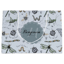 Soft Pastel Blauw Boho Baby Bugs Kinder & Baby Groot Cadeauzakje