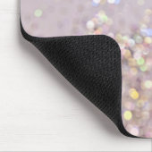 Soft Pastel Bokeh Sparkles Muismat (Hoek)