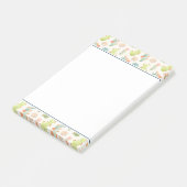 Soft Pastel Cactus & Succulent Pattern Post-it® Notes (Schuin)