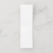 Soft Pastel Floral Folded Loyalty Card – Elegant (Binnenkant ongevouwen)