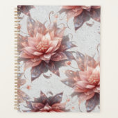 Soft Pastel Floral Planner–Elegant Daily Organizer (Voorkant)