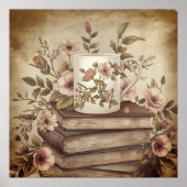 Soft Pastel Flower Art Print–SemiGloss Value poste Poster (Voorkant)