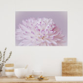 Soft Pastel Flower Photography Poster (Keuken)