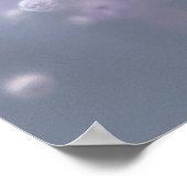 Soft pastel flowers in dreamy blur  poster (Hoek)