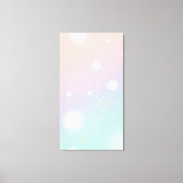 soft pastel gradient background is dotted canvas afdruk