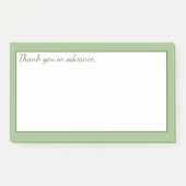Soft Pastel Green Post-it® Notes (Voorkant)