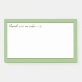Soft Pastel Green Post-it® Notes