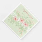 Soft Pastel Green Servet (Hoek)